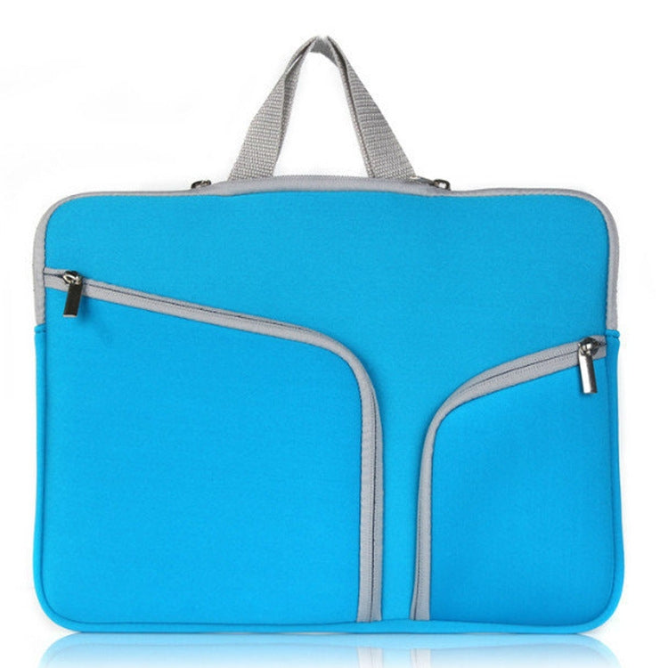 T228 Diving Material Computer Bag Multi-pocket Laptop Liner Bag, 17 Inch, 10 Inch, 15.6 Inch