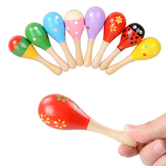 8 PCS Children Sand Hammer Orff Early Education Musical Instrument, 8 PCS Sand Hammer