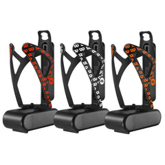 WEST BIKING Bicycle Multifunctional Bottle Cage Tire Lever Tool Box, Black Orange, Black White, Black Red