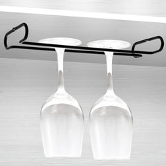 Simple Single-Row Red Wine Cup Inverted Rack, Red Wine Cup Inverted Rack