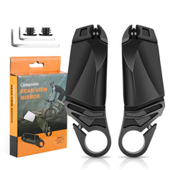 WEST BIKING Bicycle Handlebar Folding Mirror, WEST BIKING Folding Mirror