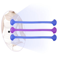 Yoga Body Sculpting Stretch Rope Multi-purpose Sports Puller, Blue, Purple