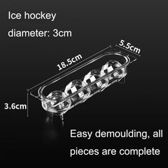 Household Food Grade Transparent Round Ice Cube Mold, Size: Large, Small, Medium, Large