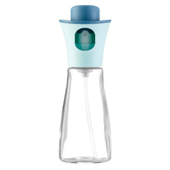 Large-caliber Press-type Cooking Barbecue Oil Spray Bottle, Pink, Blue, White