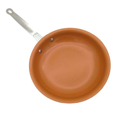 Induction Cooker Kitchen Pan Ceramic Coated Nonstick, 8 Inches, 10 Inches, 12 Inches