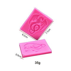 2 PCS Pterodactyl Chocolate Cake Clay Decoration DIY Silicone Mold, DIY Silicone Mold