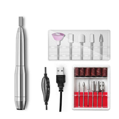 Aluminum Alloy Nail Grinding Machine USB Electric Nail Polish Remover, Nail Polish Remover(Gold), Nail Polish Remover(Rose Pink), Nail Polish Remover(Silver)