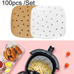 Air Fryer Special Paper Pad Grilled Meat Paper Oil Absorbed Paper, Color Random Delivery, Square Without Hole (15cm), Square With Hole (16cm), Square Without Hole (16cm), Square With Hole (18cm), Square Without Hole (18cm), Square With Hole (20.5cm)   ...