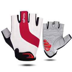 GIYO S-14 Bicycle Half Finger Gloves GEL Shock Absorbing Palm Pad Gloves, S, M, L, XL