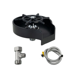 Automatic Faucet High Pressure Spray Washer, Style:, Black, Black+Soft Hose+G1/2 Three-way, Black+Soft Hose+G9/16 Three-way, 304 Stainless Steel, 304 Stainless Steel+Soft Hose+G1/2 Three-way, 304 Stainless Steel+Soft Hose+G9/16 Three-way, Silver       ...