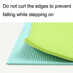 YM15C Portable Travel Thick Fold Yoga Pad Student Nnap Mat, Thickness:, 8mm (Gray)