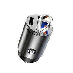 Car Fast Charge One Drag Two Cigarette Conversion Plugs, PD+PD, PD+QC