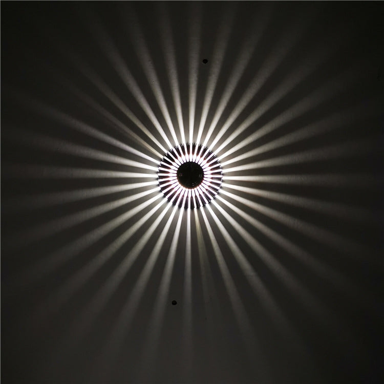 LED Aluminum Aisle Light Sunflower Corridor Lamp Decorative Light, Invisible Installation 1W, Invisible Installation 3W