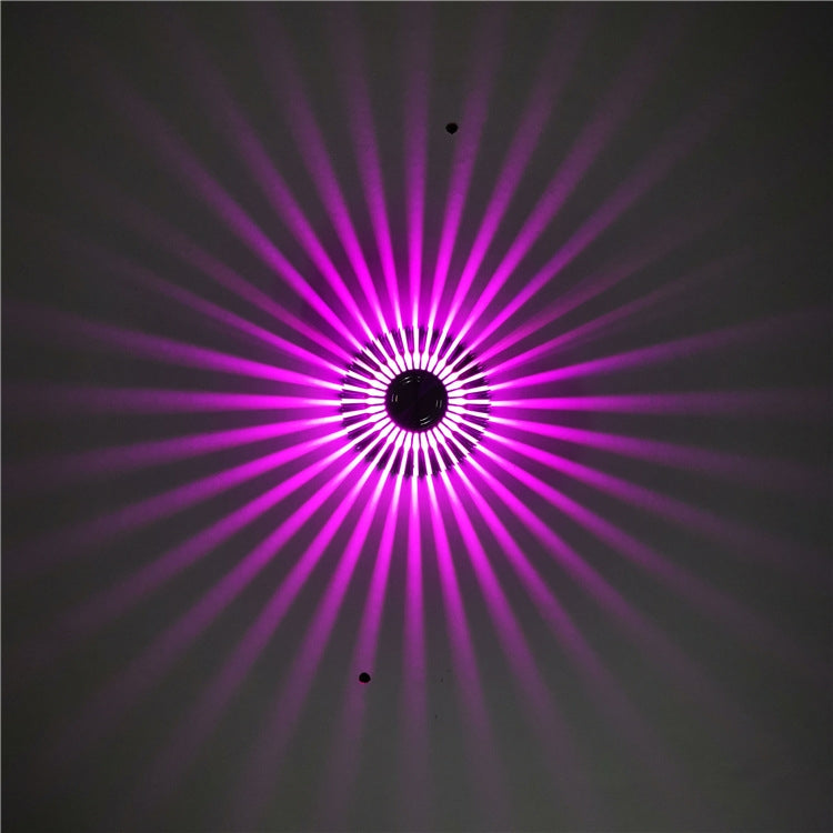 LED Aluminum Aisle Light Sunflower Corridor Lamp Decorative Light, Invisible Installation 1W, Invisible Installation 3W
