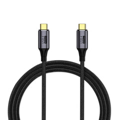 PD 100W Type-C to Type-C Fast Charging Nylon Braided Cable, 0.3 m, 0.5 m, 0.8 m, 1 m, 1.2 m