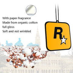 10 PCS Car Perfume Pendant Fragrance Decoration, R Star