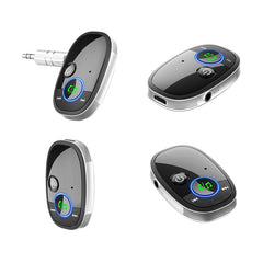 Car Bluetooth Receiver Music Player Wireless Audio Converter, Black