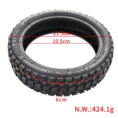8.5 Inch Off-Road Tubeless Vacuum Tire with Gas Nozzle for Xiaomi M365/Pro/1S Electric Scooter, 8.5 Inch Off-Road Tire