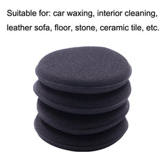 50 PCS Waxing Sponge Cars With Round Edge Car Washing Car Wax Maintenance Polished Sponge, 50 PCS Polished Sponge