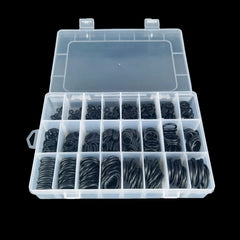 Rubber O-Ring Car Air Conditioning High Temperature Corrosion Resistant Sealing Ring, 740 PCS / Box