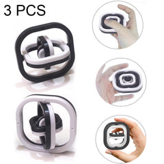 3 PCS 3D Infinite Flip Fingertip Decompression Leisure Toy, 3D Infinite Flip