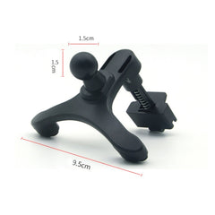 10 PCS R139-004 Car Air Outlet Mobile Phone Holder Clip, Black, White