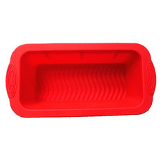 Silicone Pizza Toast Box Long Cake Mold, Long (Red), Long (Blue), Long (Purple)