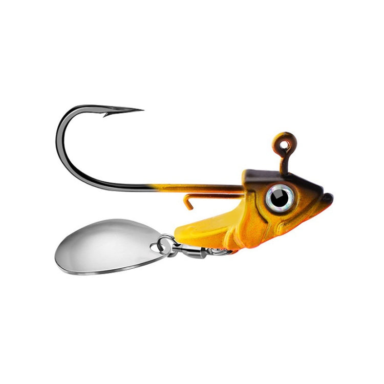 Lead Material Fish Shape Anti-hanging Bottom Hook, 15g