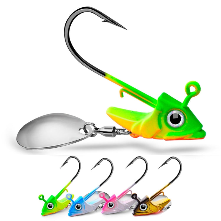 Lead Material Fish Shape Anti-hanging Bottom Hook, 15g