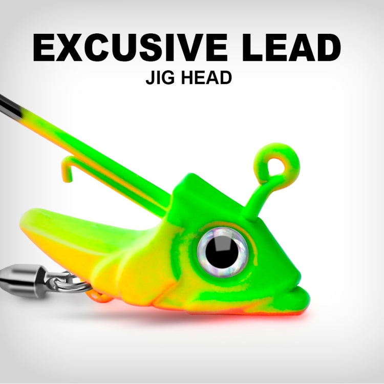 Lead Material Fish Shape Anti-hanging Bottom Hook, 15g