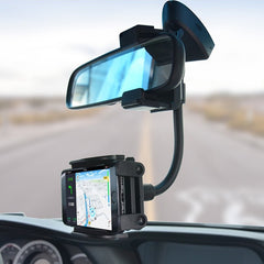 Car Rearview Mirror Hose Bracket Mobile Phone Clip Universal Navigation Bracket, H59+C38