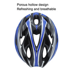 Unisex Cycling Bike One-piece Helmet, Red Black, White Black, White Black Green, Fiber Black, White Orange, Blue Black, Yellow Black