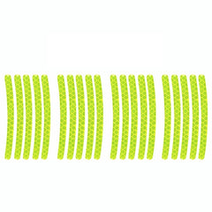 10pcs /Set Car Wheel Reflective Stickers 3D Personal Decoration Tire Warning Stickers