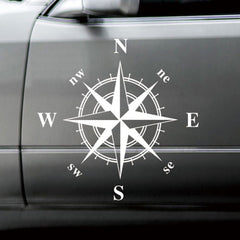 D-336 Car Compass Graphic Sticker Hood Car Body Universal Sticker, D-336