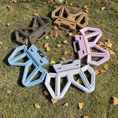 Portable Thickened Plastic Folding Stool Outdoor Fishing Stool, Pink, Princess Sugar, Army Green, Lake Blue, Gray, Black, Sky Blue