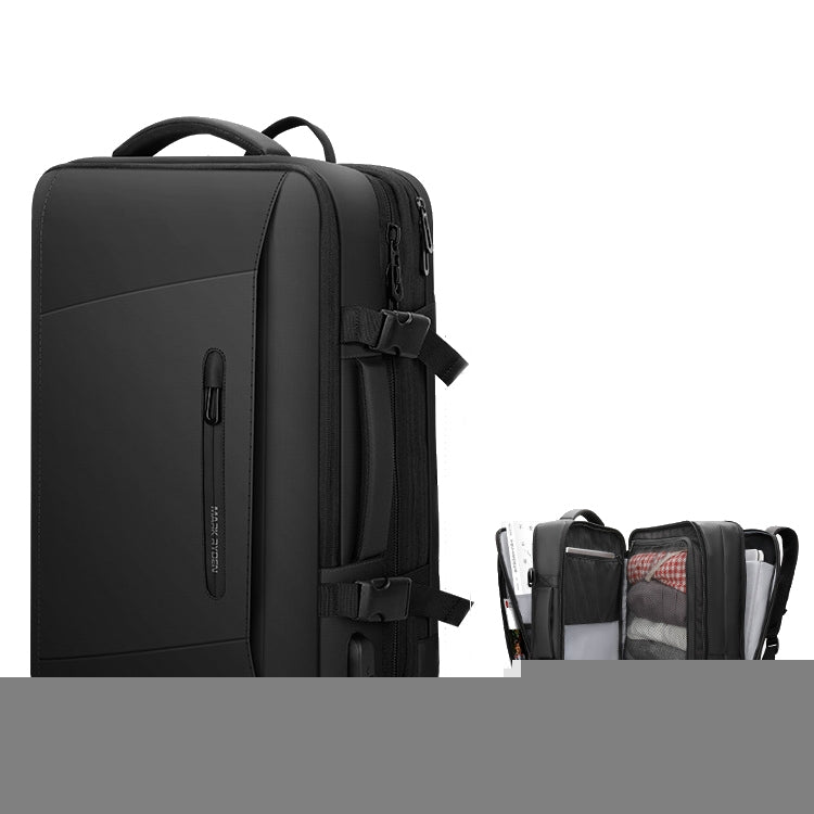 Mark Ryden 17.3 Inch Men Large Capacity Oxford Cloth Computer Backpack,Style:, Expansion Style, Raincoat Style
