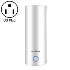 UGASUN Travel Portable Mini Electric Heated Water Cup, UK Plug (White), EU Plug (Withe), US Plug (White), UK Plug (Pink), EU Plug (Pink), US Plug (Pink)
