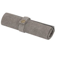 Nylon Canvas Watch & Strap Portable Storage Bag, Blue, Black, Grey, Orange, Khaki