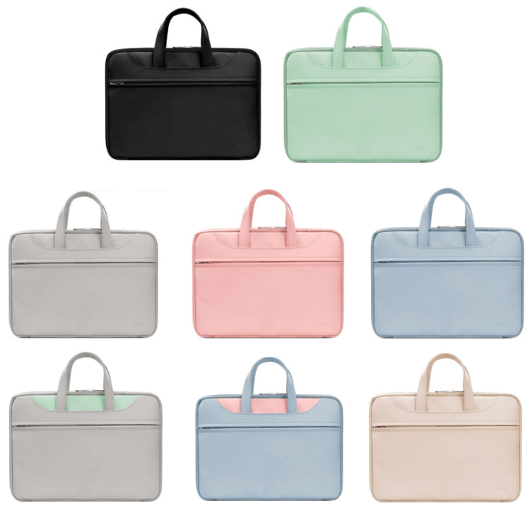Baona BN-Q006 PU Leather Full Opening Laptop Handbag, For 16/17 inches