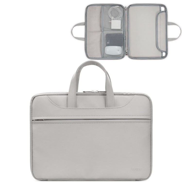 Baona BN-Q006 PU Leather Full Opening Laptop Handbag, For 16/17 inches