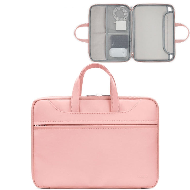 Baona BN-Q006 PU Leather Full Opening Laptop Handbag, For 16/17 inches
