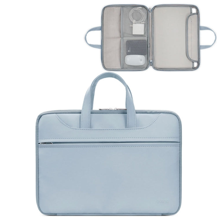 Baona BN-Q006 PU Leather Full Opening Laptop Handbag, For 16/17 inches
