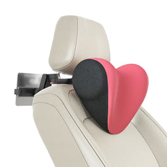 A09 Car Seat Headrest Memory Foam Comfortable Neck Pillow, Style:, Without Stand (Gray), With Stand  (Pink), With Stand  (Coffee), With Stand  (Blue), With Stand  (Gray), Without Stand (Black), Without Stand (White), Without Stand (Pink)               ...