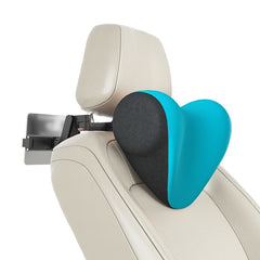 A09 Car Seat Headrest Memory Foam Comfortable Neck Pillow, Style:, With Stand  (Coffee), With Stand  (Blue), With Stand  (Gray), Without Stand (Black), Without Stand (White), Without Stand (Pink), With Stand (Black), Without Stand (Coffee)             ...
