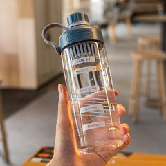 Summer Portable High Temperature Resistant Tea Leaking Plastic Cup, 550ml, 650ml