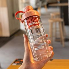 Summer Portable High Temperature Resistant Tea Leaking Plastic Cup, 550ml, 650ml