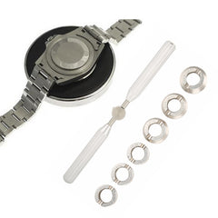 Watch Case Opener Tool Adjustable Watch Back Cover Remover Open Wrench, 65mm 2 Claws, Gear Rear Cover, Round Teeth, Square Teeth