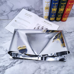 Photo Photography Background Paper Wrinkled Reflective Tin Foil Paper, Reflective Paper 1x5m