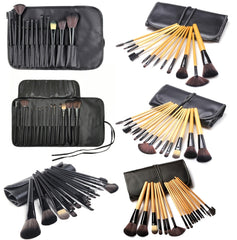 Makeup Brush Set Loose Powder Brush Makeup Tool, 12 PCS / Set Black, 12 PCS / Set  Wood Color, 15 PCS / Set Black, 15 PCS / Set Wood Color, 18 PCS / Set Black, 18 PCS / Set Wood Color