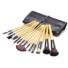 Makeup Brush Set Loose Powder Brush Makeup Tool, 12 PCS / Set Black, 12 PCS / Set  Wood Color, 15 PCS / Set Black, 15 PCS / Set Wood Color, 18 PCS / Set Black, 18 PCS / Set Wood Color